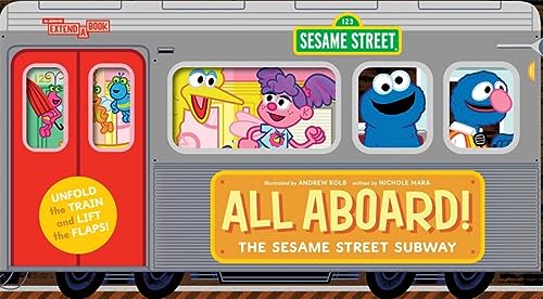 All Aboard The Sesame Street Subway An Abrams Extend A Book
