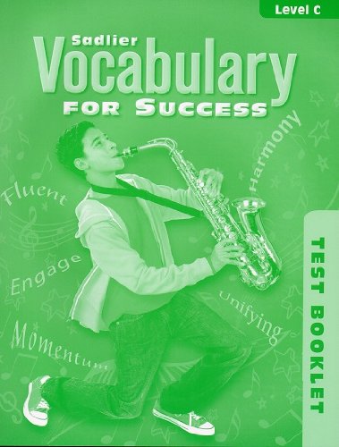 Vocabulary for Success (Test Booklet), Grade 8 (Level C); 2011 [Paperback] Oxford-Sadlier and Jerome Shostak