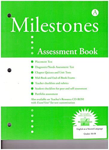 Milestones A: Assessment Book
