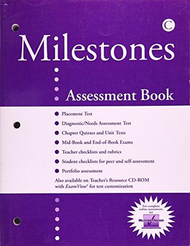 Milestones C: Assessment Book