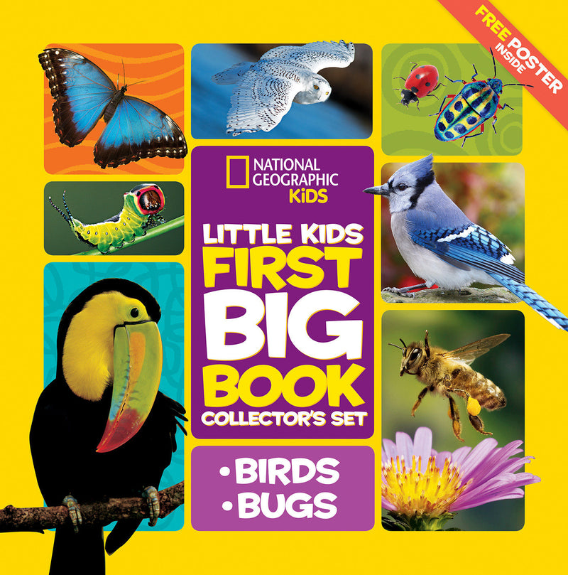 National Geographic Little Kids First Big Book Collector's Boxed Set: Birds and Bugs