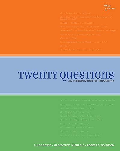 Twenty Questions: An Introduction to Philosophy