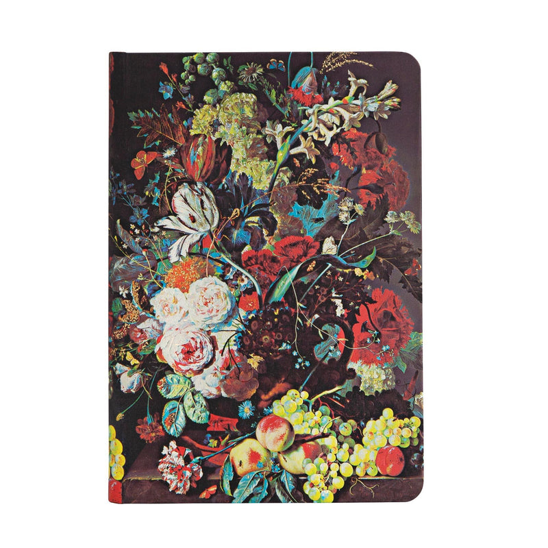 Van Huysum Mini Lined Hardcover Journal, 176pg, 85GSM by Paperblanks (Still Life Burst)