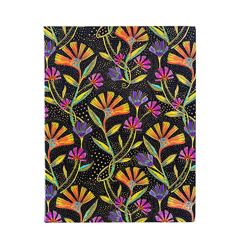 Wild Flowers Ultra Unlined Softcover Journal, 176pg, 100GSM, Laurel Burch Collection by Paperblanks (Playful Creations)