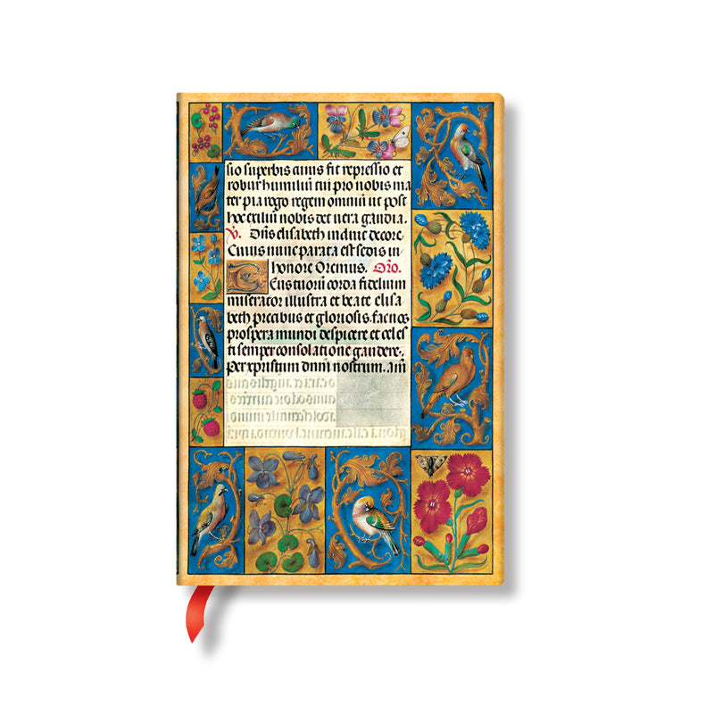 Spinola Hours Mini Hardcover Address Book, 128pg, 120GSM, The J. Paul Getty Museum Collection by Paperblanks (Ancient Illumination)