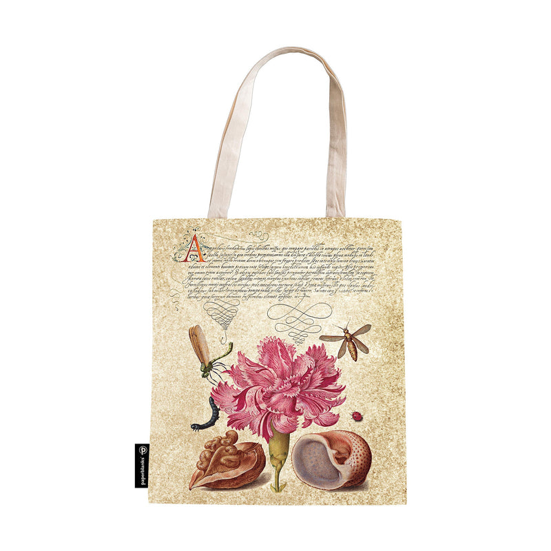 Pink Carnation Canvas Bag by Paperblanks (Mira Botanica)