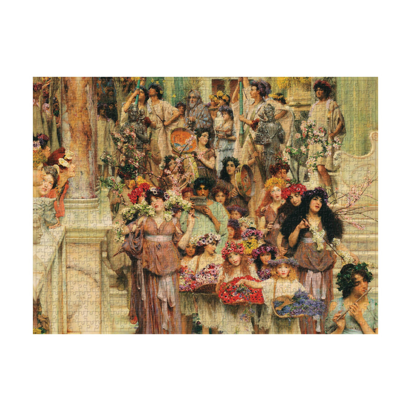 Spring 1000 Piece Jigsaw Puzzle, The J. Paul Getty Museum Collection by Paperblanks (Lawrence Alma-Tadema)