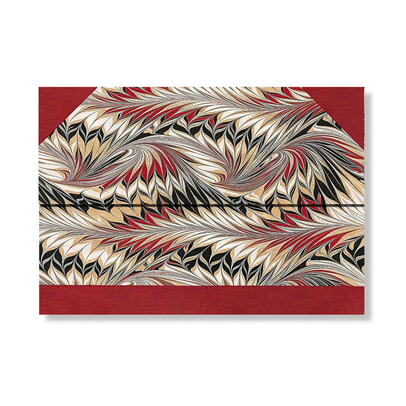 Rubedo Document Folder by Paperblanks (Cockerell Marbled Paper)