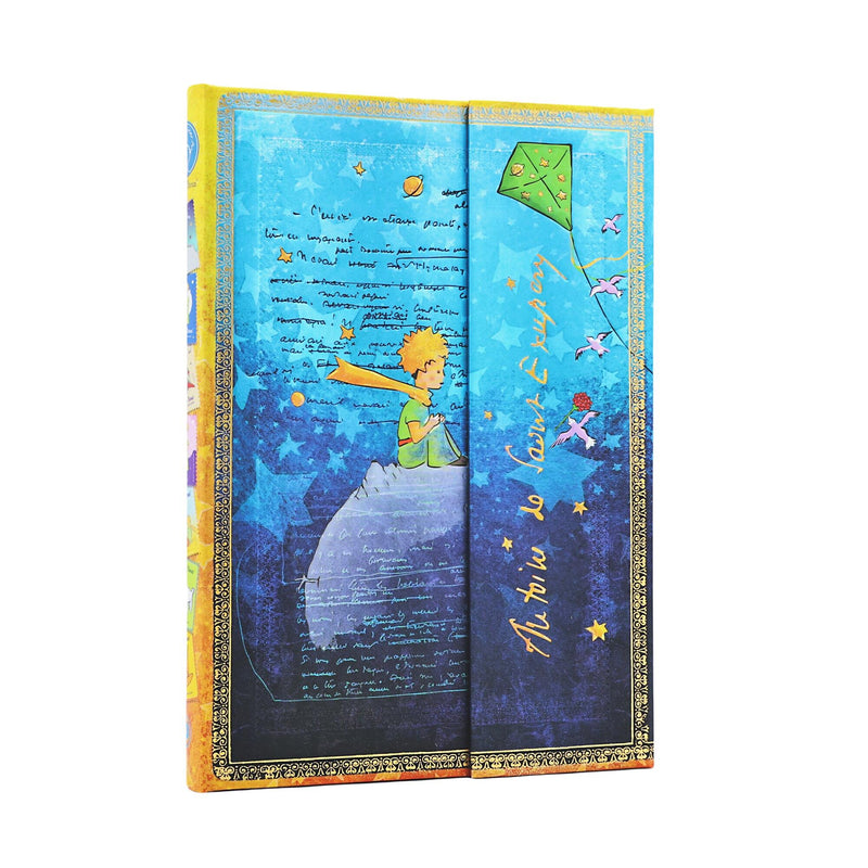 Saint-Exupéry, The Little Prince Midi Unlined Hardcover Journal, 144pg, 120GSM, Saint-Exupéry Collection by Paperblanks (Embellished Manuscripts Collection)