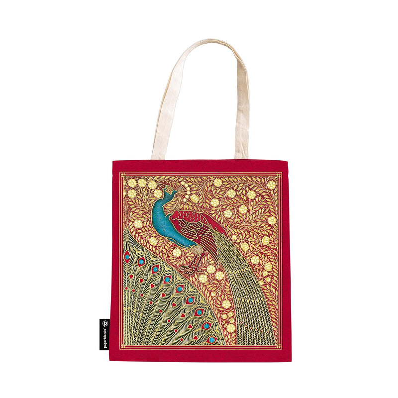 Hafiz's Peacocks Canvas Bag by Paperblanks (Sangorski & Sutcliffe)