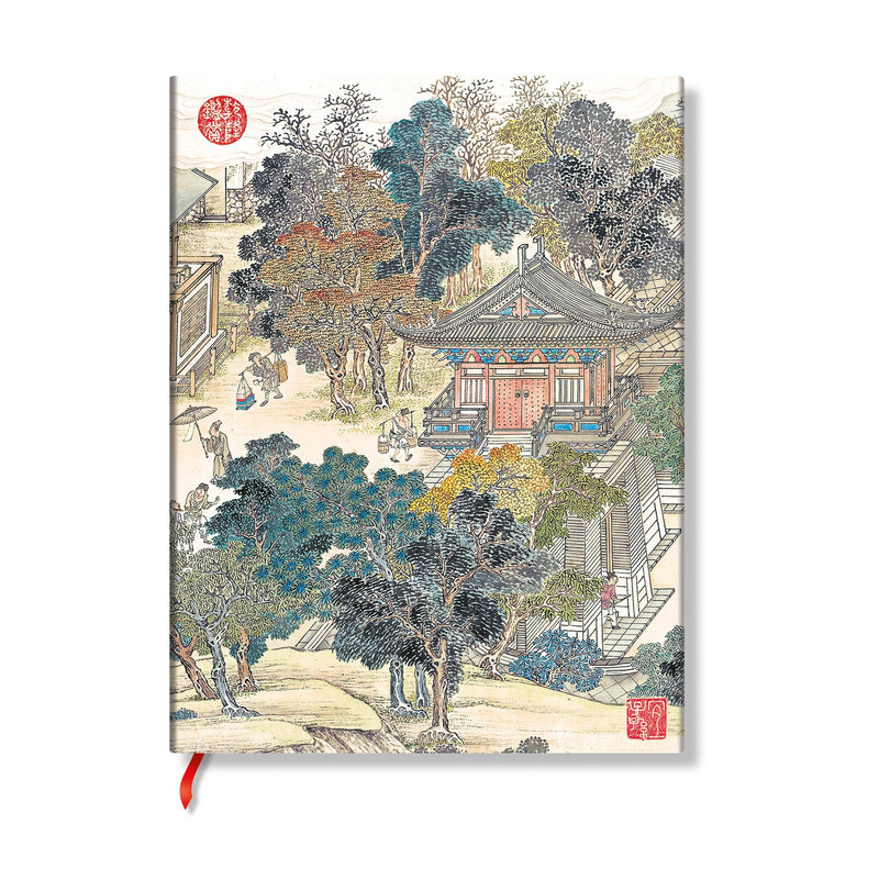 Golden Age of Prosperity Ultra Lined Hardcover Journal, 144pg, 120GSM, Deji Art Museum Collection by Paperblanks (An Era in Jinling)