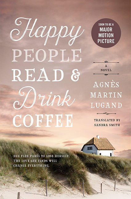 Happy People Read and Drink Coffee