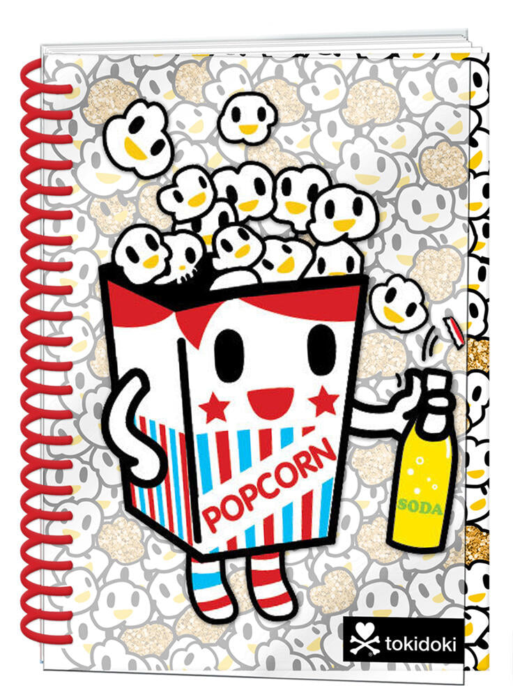 tokidoki Popcorn Notebook