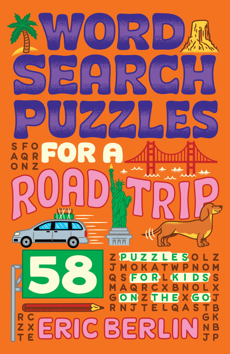 Word Search Puzzles for a Road Trip