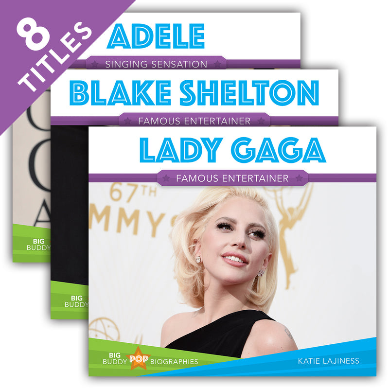 Big Buddy Pop Biographies Set 2 (Set)