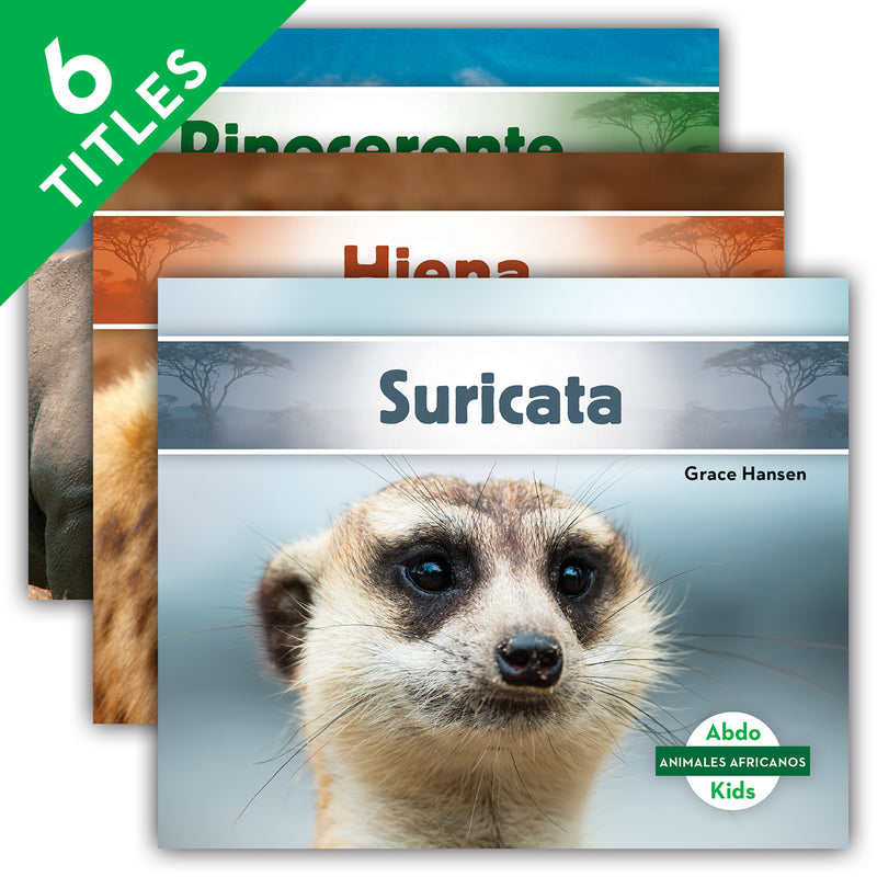Animales Africanos (African Animals) (Set)