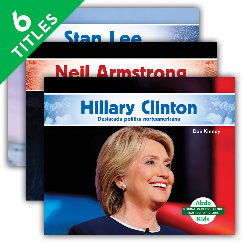 Biografias: personas que han hecho historia Set 3 (History Maker Biographies) (Set)