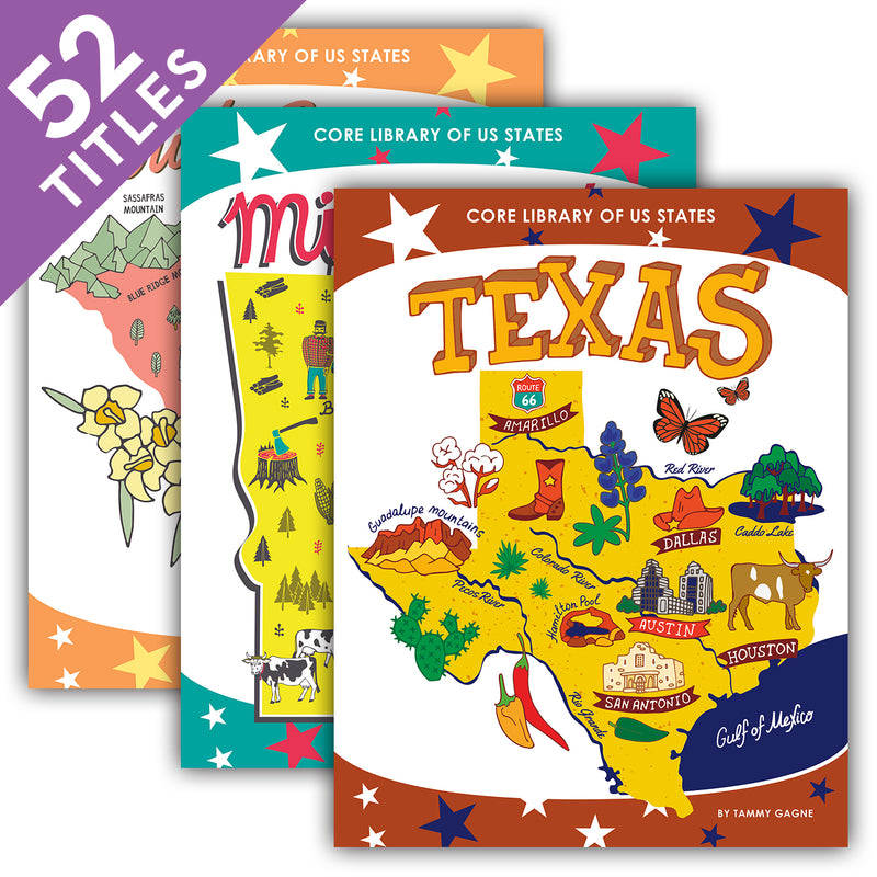 Core Library of US States (Set)