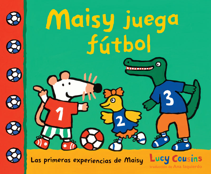 Maisy juega fútbol