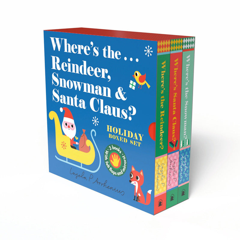 Where's the . . . Snowman, Reindeer & Santa Claus? Holiday Boxed Set