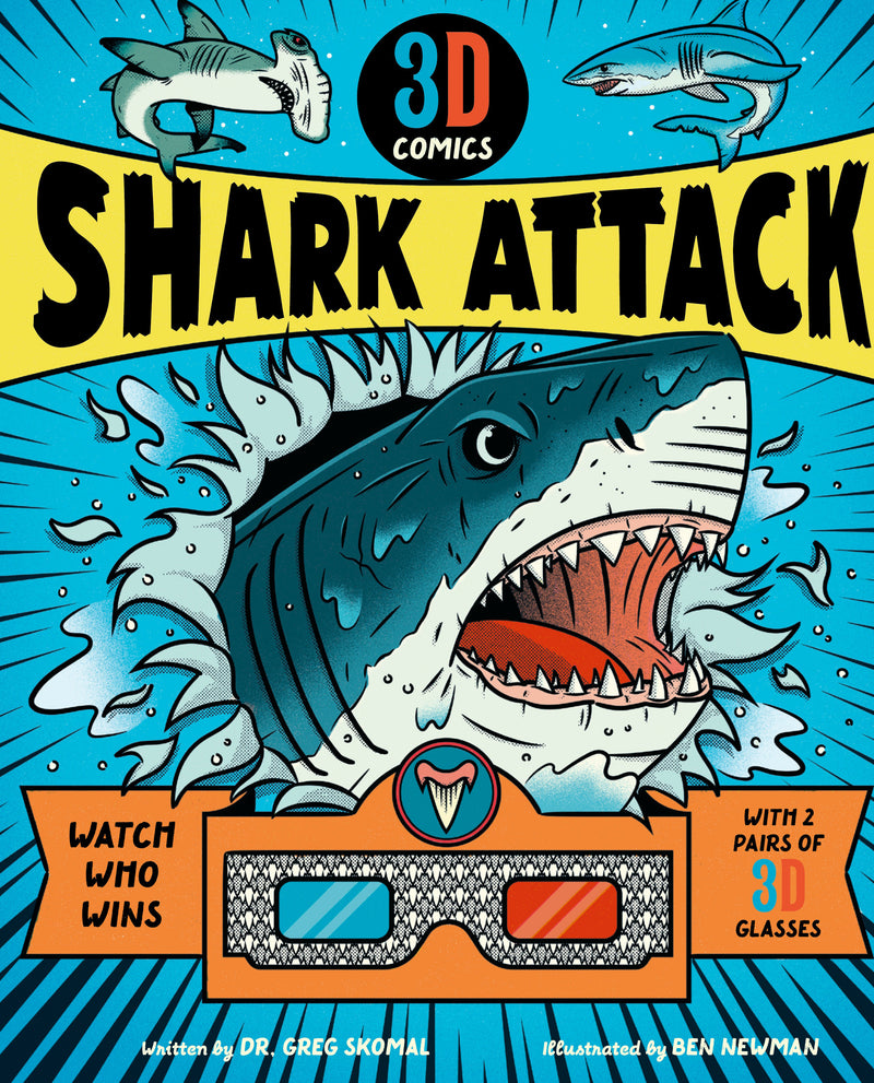 Watch Who Wins: 3D Comics Shark Attack