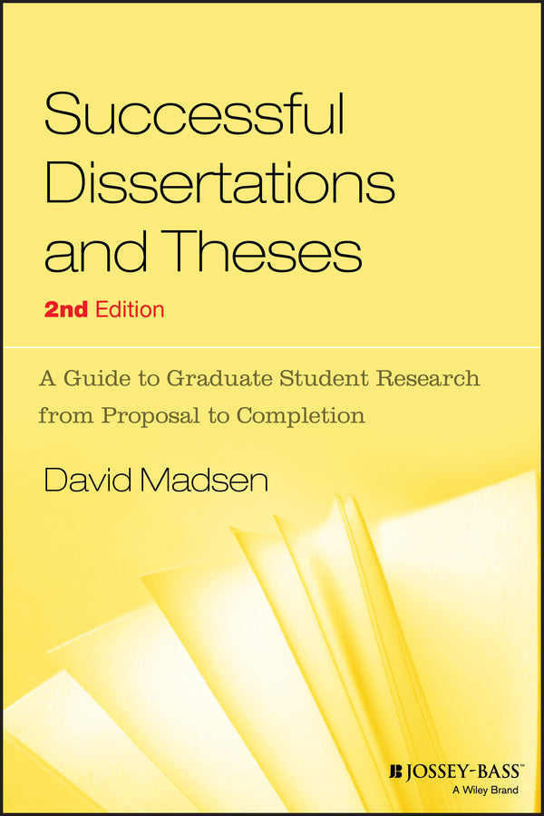 Successful Dissertations and Theses