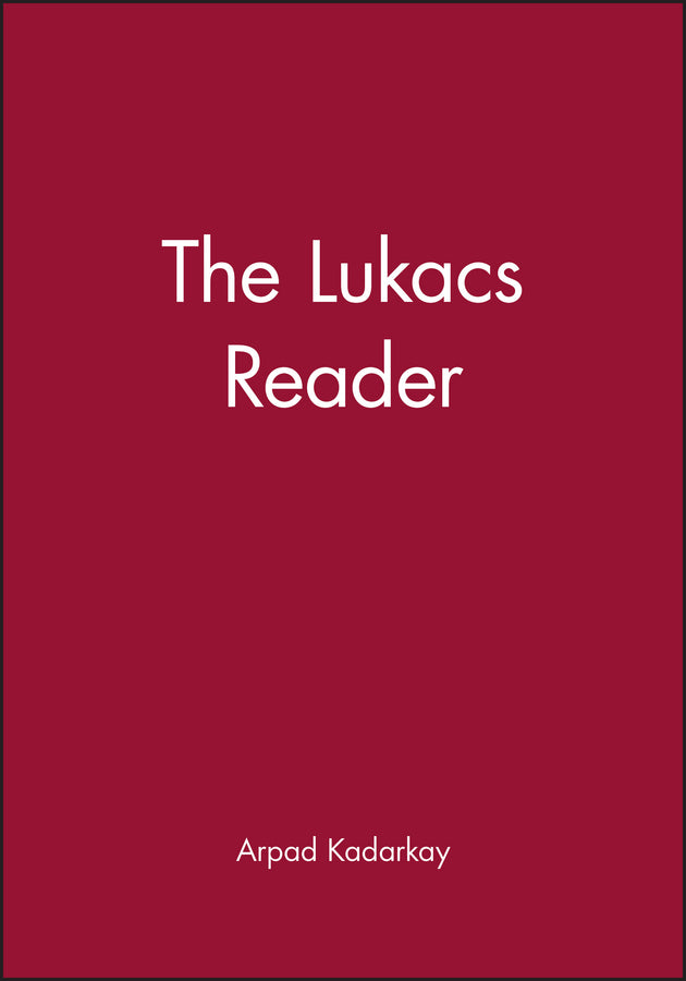 The Lukacs Reader