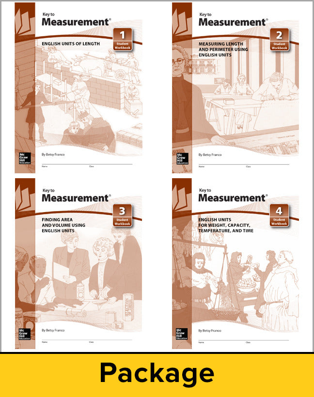 Key To Measurement Books 1 4 Set
