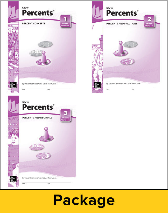 Key To Percents Books 1 3 Set