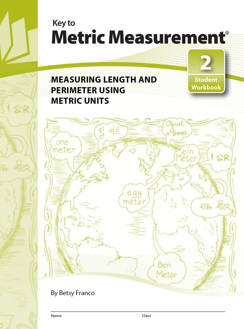 Key To Metric Measurement Book 2 Measuring Length & Perimeter Using Metric Units