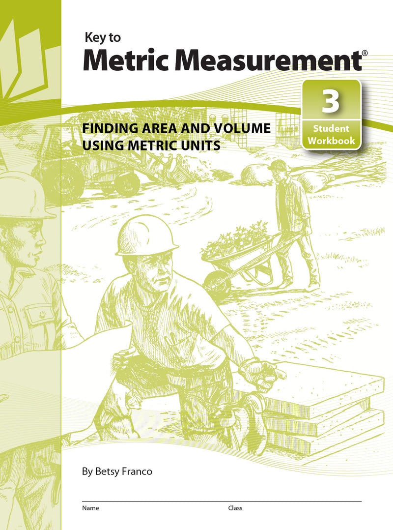 Key To Metric Measurement Book 3 Finding Area & Volume Using Metric Units