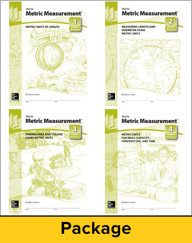 Key To Metric Measurement Books 1 4 Set