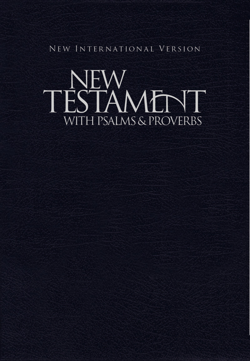 NIV, New Testament with Psalms and   Proverbs, Pocket-Sized, Paperback, Blue