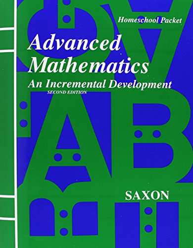 Saxon Advanced Math Tests and Answer Key Second Edition