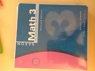Saxon Math 3 Teacher Edition Set 2004