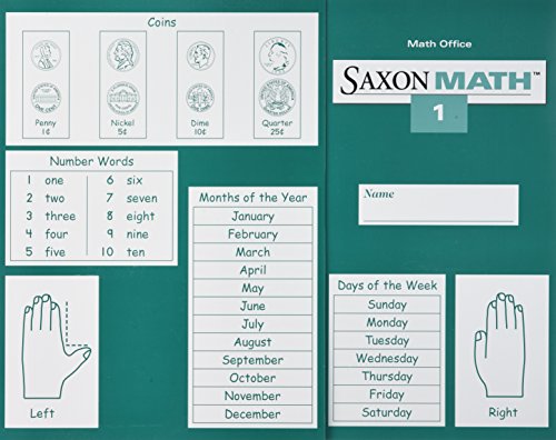 Saxon Math 1 Workbook and Materials
