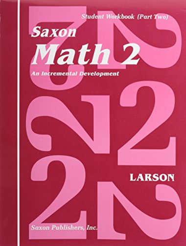 Saxon Math 2 Student Workbook Volume 2, First Edition