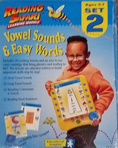 Vowel Sounds and Easy Words (Reading Safari Learning Module) [Paperback] Inc Educational Insights