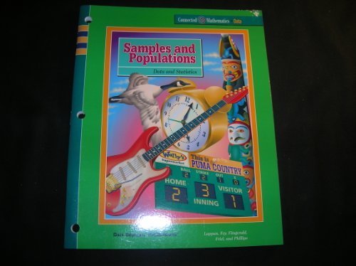 Samples & Populations: Data & Statistics [Paperback] Lappan, Glenda; Fey, James T. and Fitzgerald, William M.