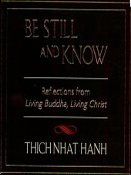 Be Still and Know