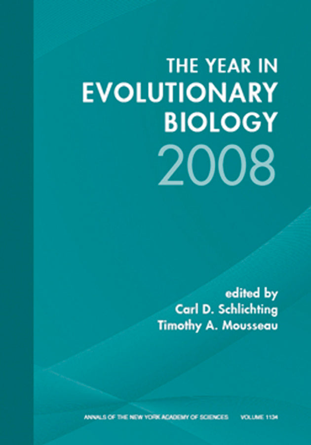Year in Evolutionary Biology 2008, Volume 1134