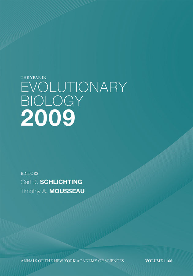 The Year in Evolutionary Biology 2009, Volume 1168