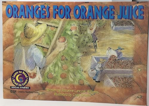 Oranges for Orange Juice Big Book [Staple Bound] Rozanne Lanczak Williams