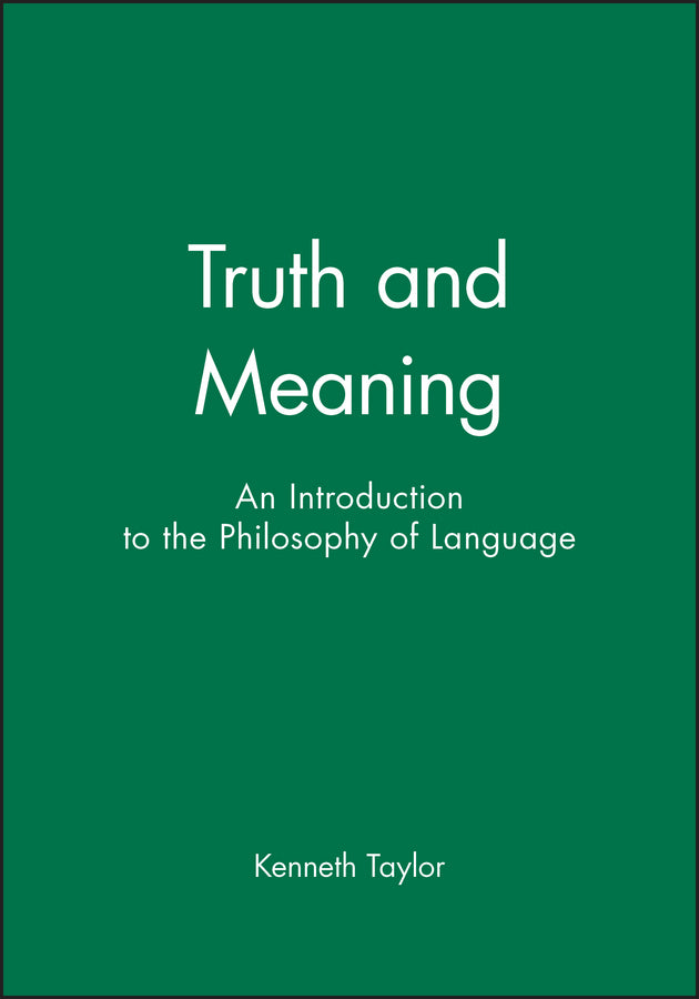 Truth and Meaning