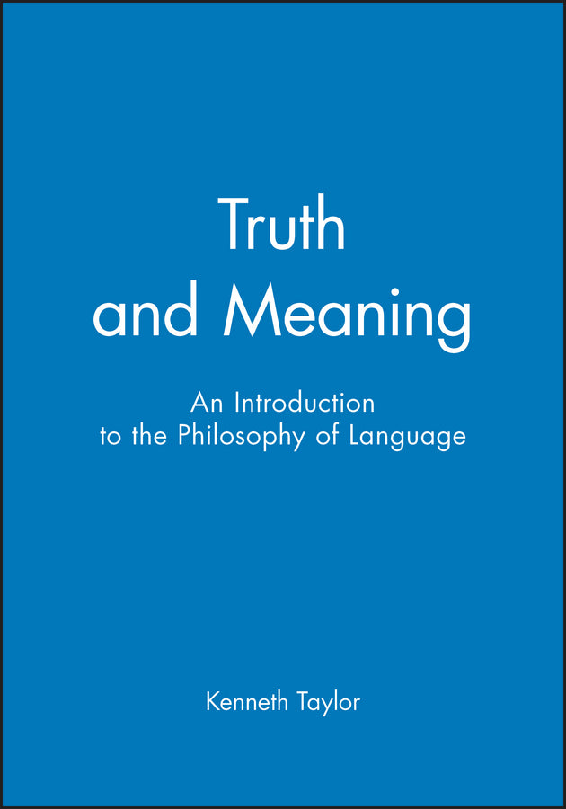 Truth and Meaning