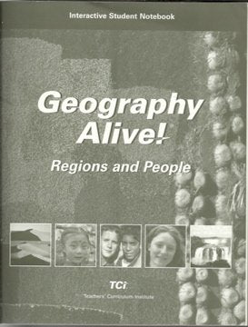 Geography Alive! Regions and People, Interactive Student Notebook [Paperback] Liz Russell