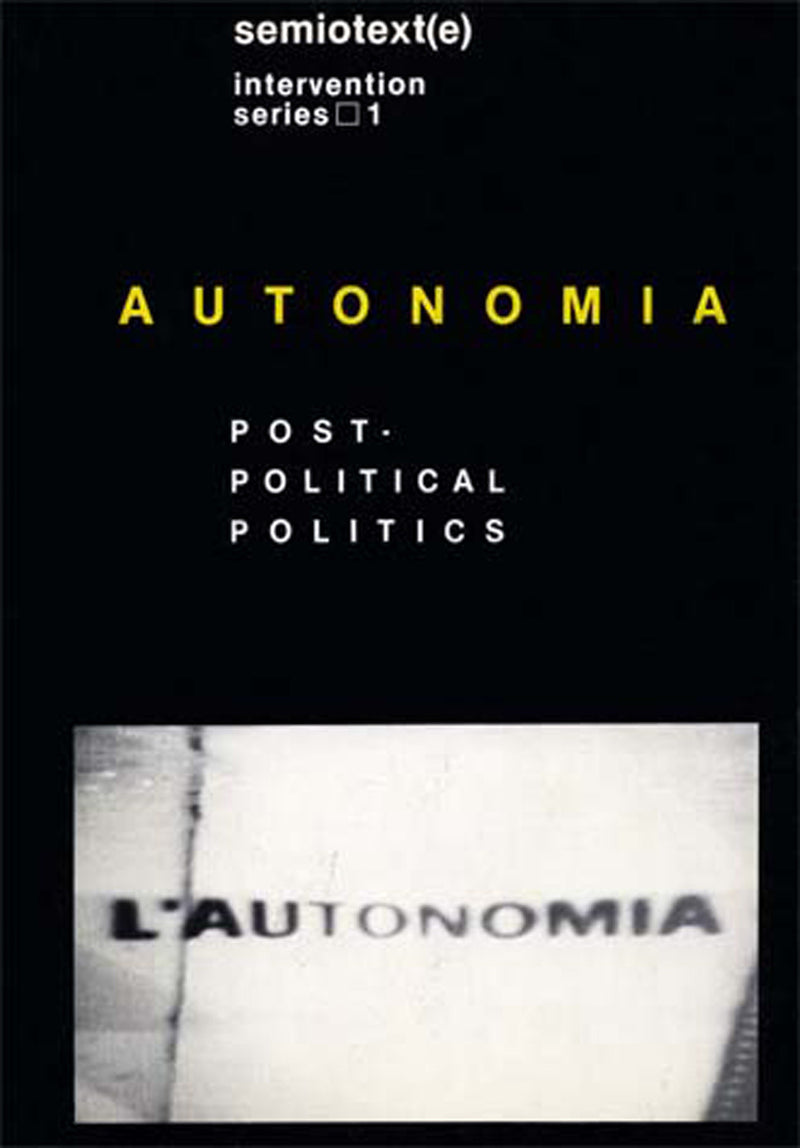 Autonomia, new edition