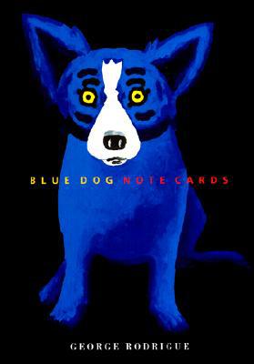 Blue Dog Note Cards Box