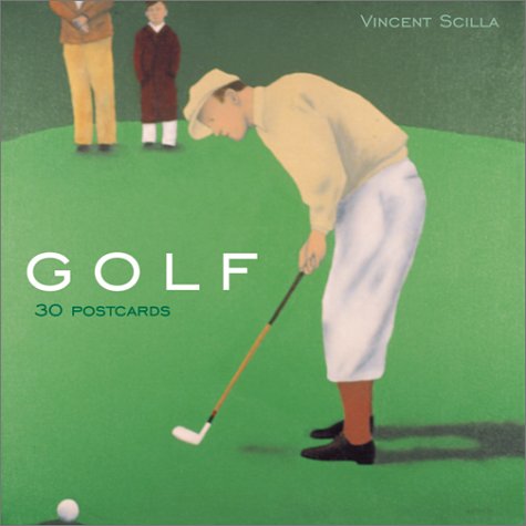 Golf Boxed Postcard Set