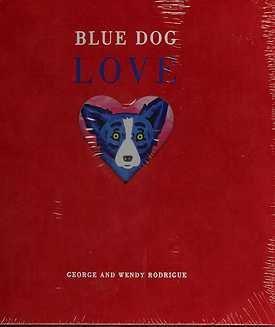 Blue Dog In Love